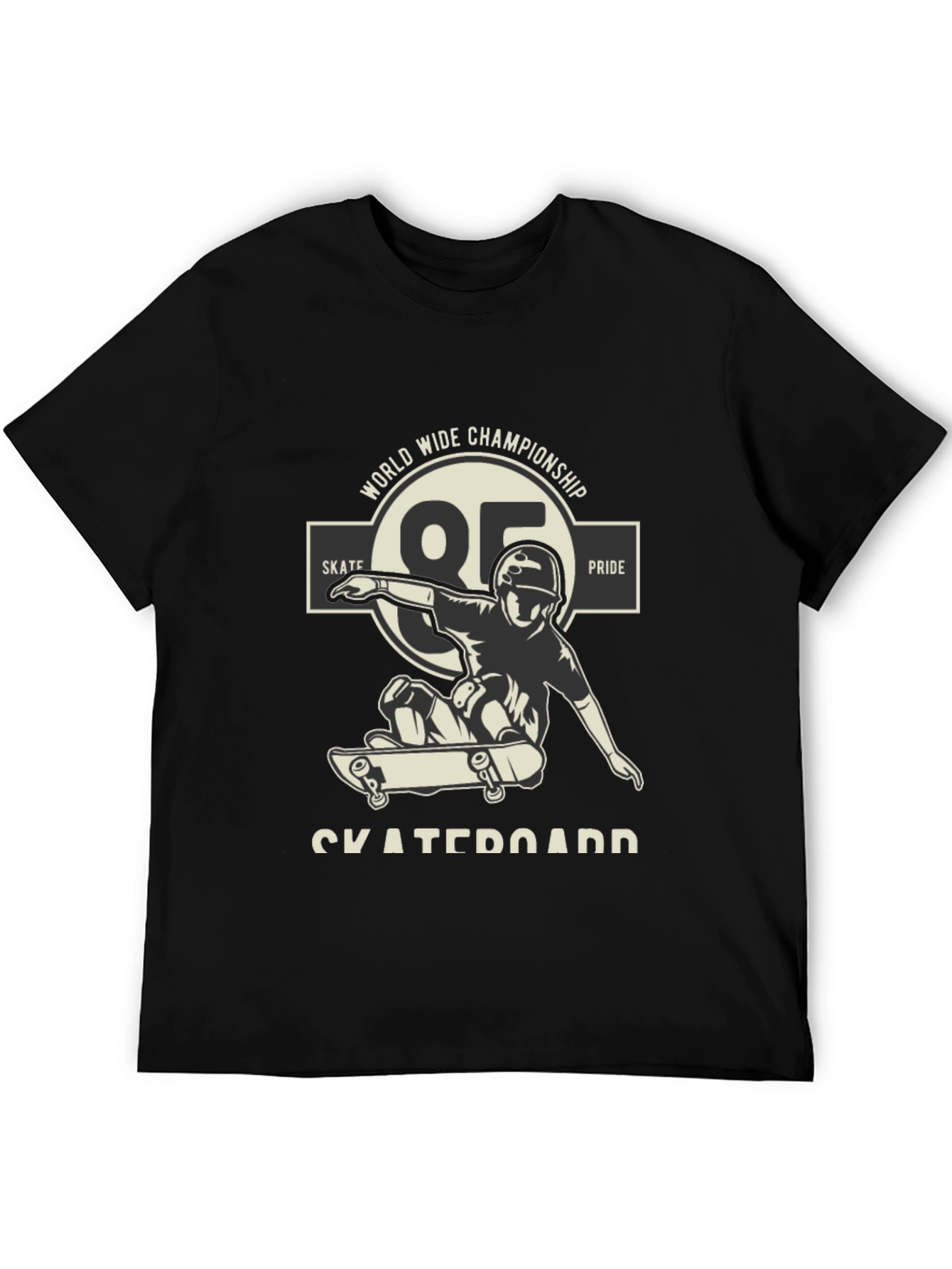 Skateboarder Tee - World Wide Championship Design