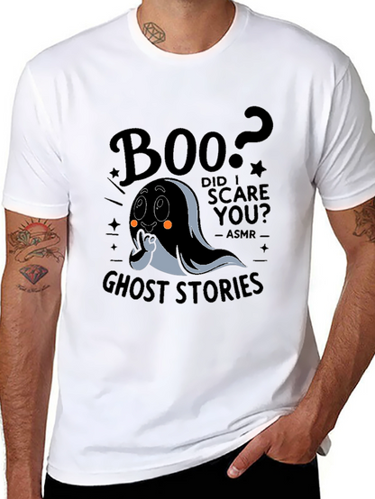 Boo Ghost Stories Graphic T-Shirt