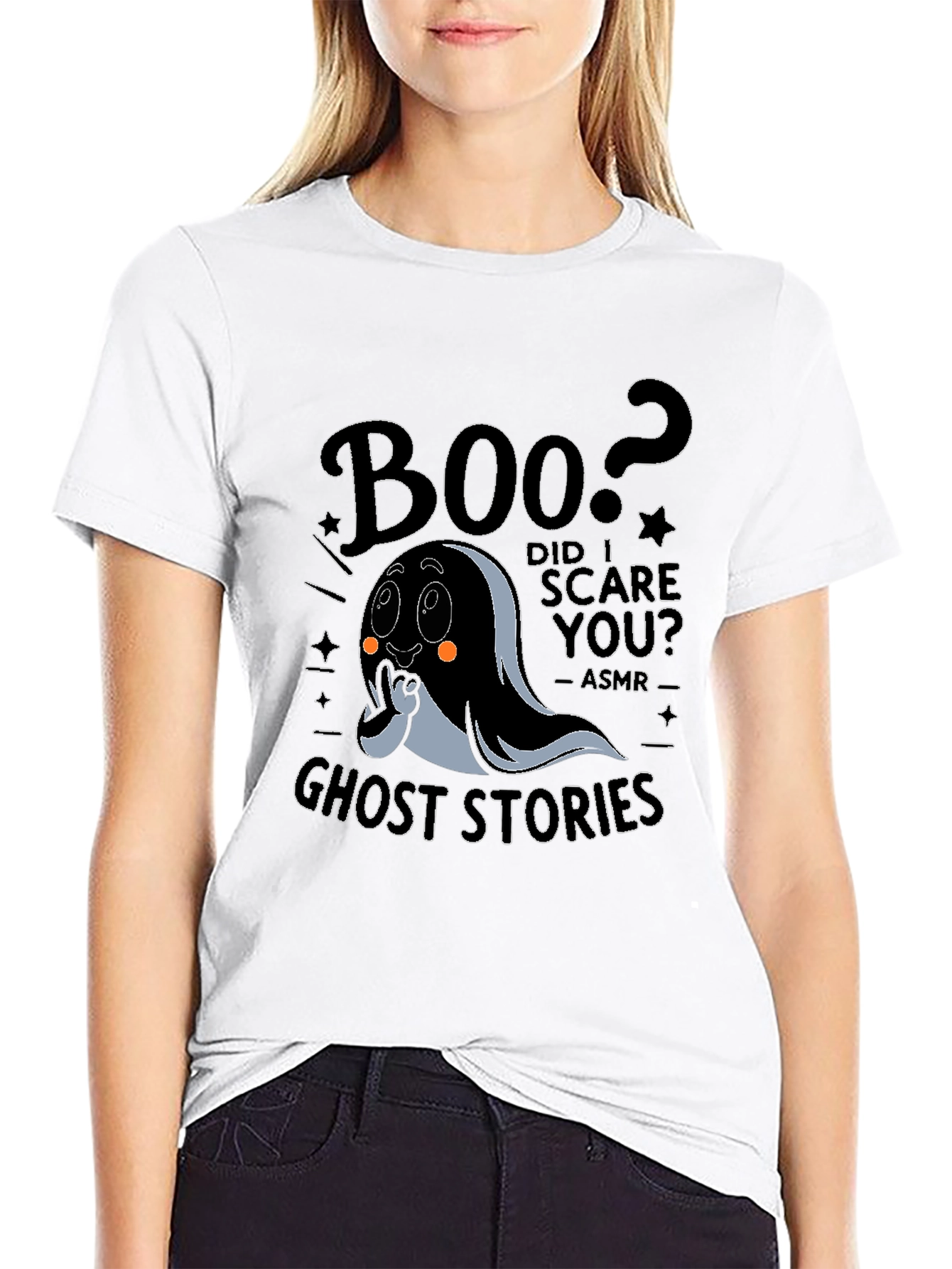 Boo Ghost Stories Graphic T-Shirt