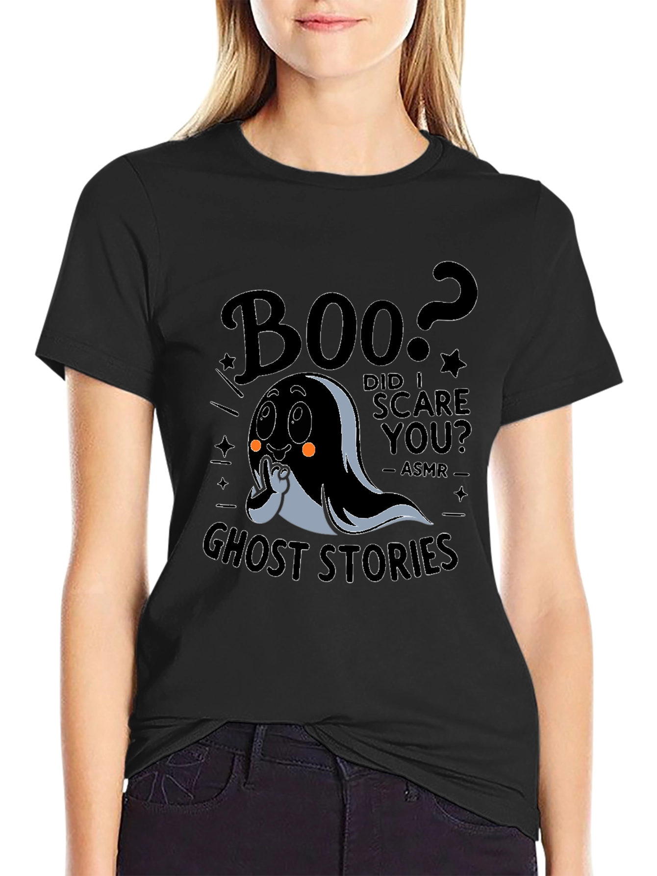 Boo Ghost Stories Graphic T-Shirt