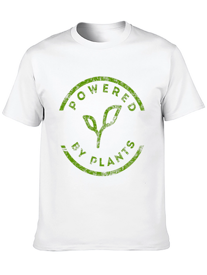 Powered By Plants Vegan Graphic T-Shirt