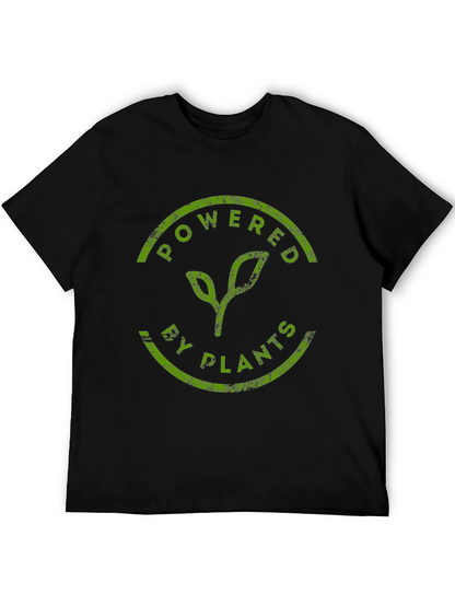 Powered By Plants Vegan Graphic T-Shirt