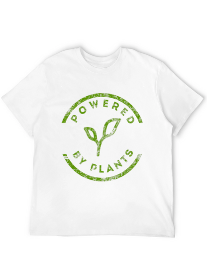 Powered By Plants Vegan Graphic T-Shirt