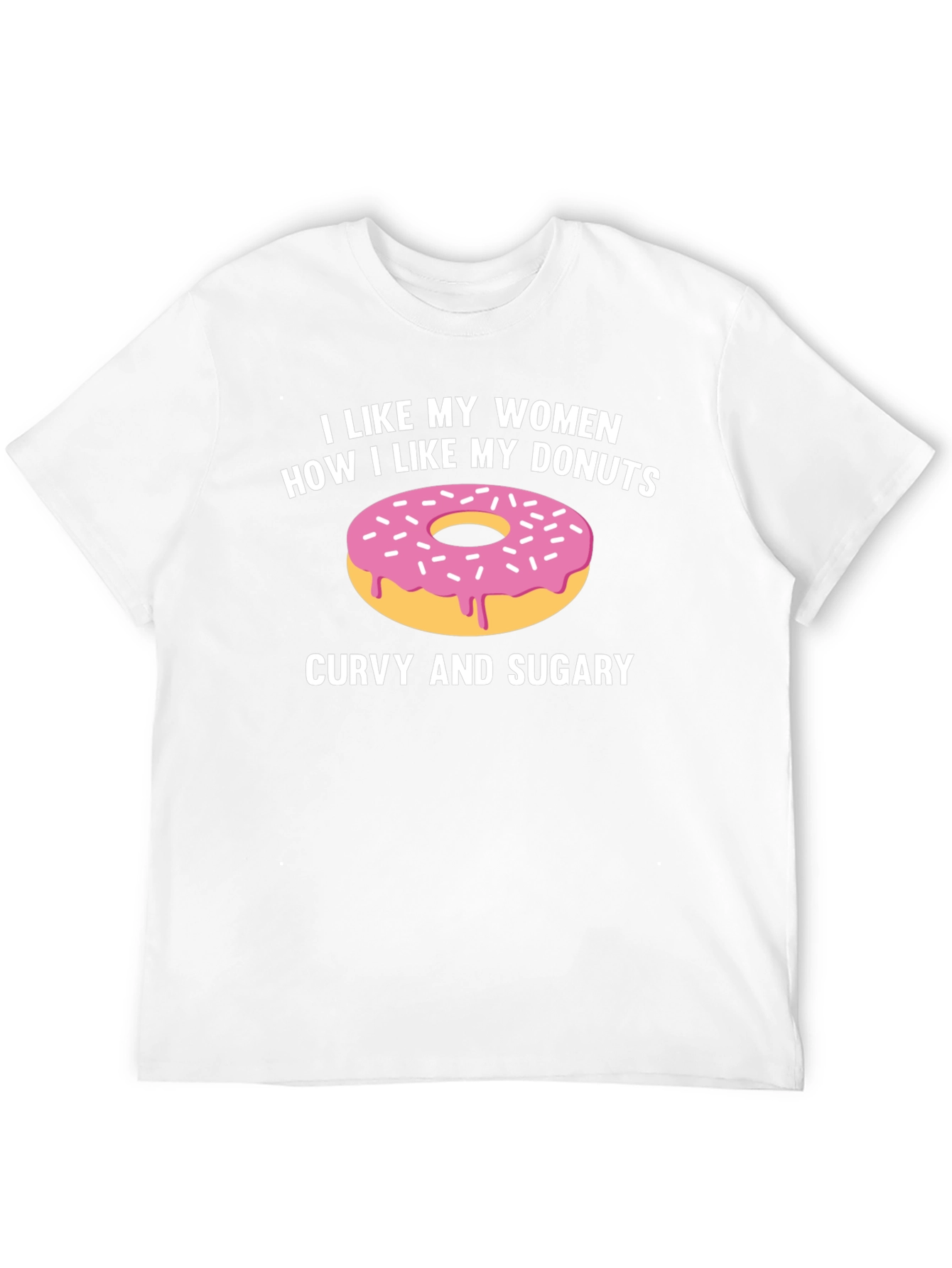 Curvy & Sugary Womens T-Shirt