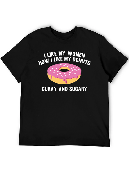 Curvy & Sugary Womens T-Shirt