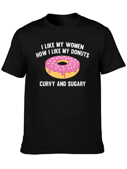 Curvy & Sugary Womens T-Shirt
