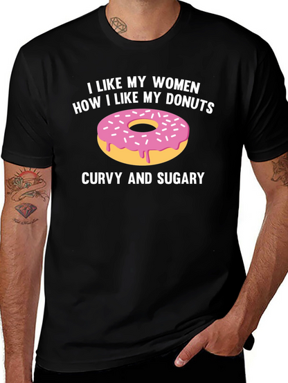 Curvy & Sugary Womens T-Shirt