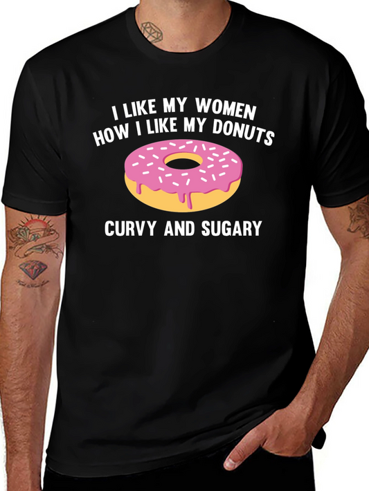 Curvy & Sugary Womens T-Shirt