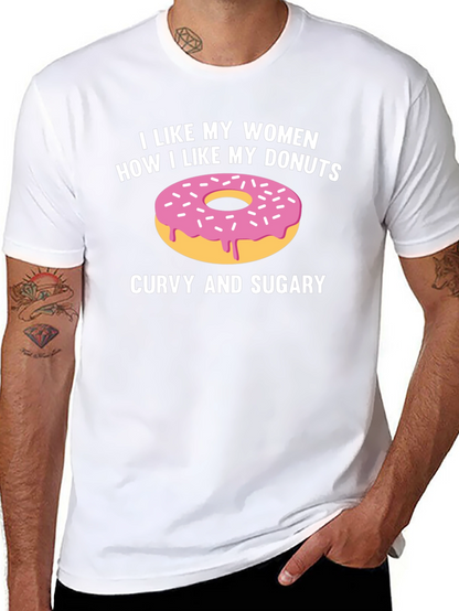 Curvy & Sugary Womens T-Shirt