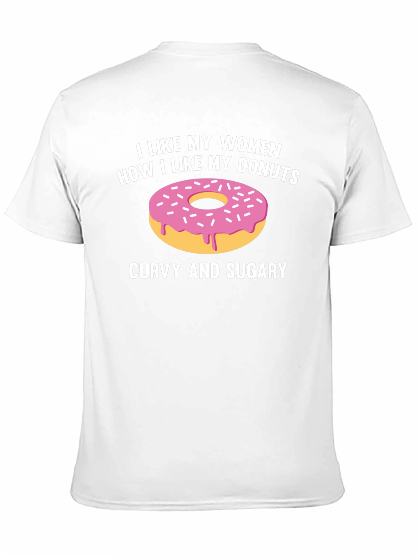 Curvy & Sugary Womens T-Shirt