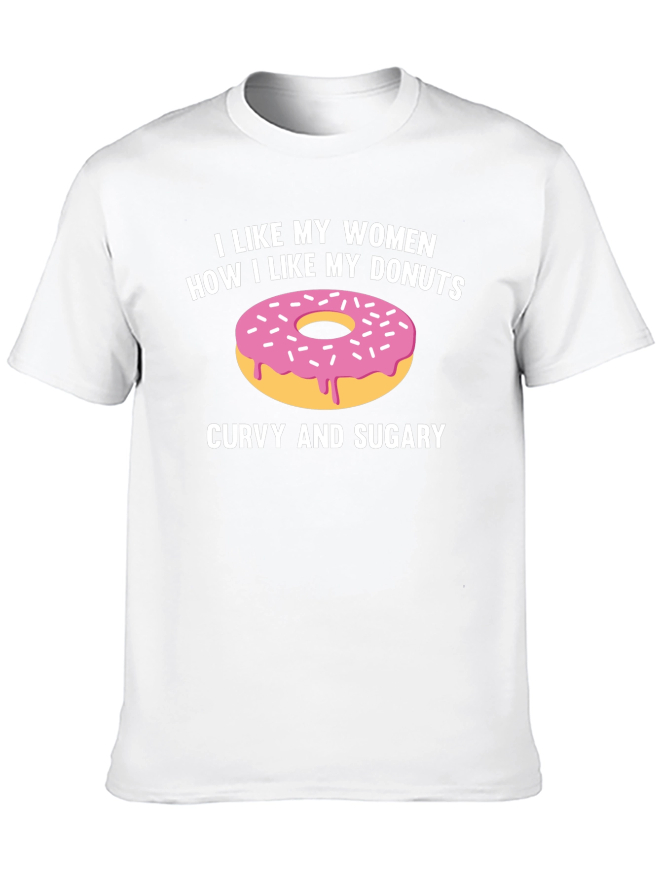 Curvy & Sugary Womens T-Shirt