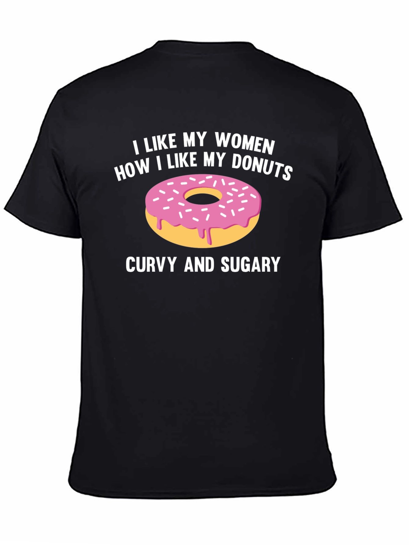 Curvy & Sugary Womens T-Shirt