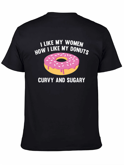 Curvy & Sugary Womens T-Shirt