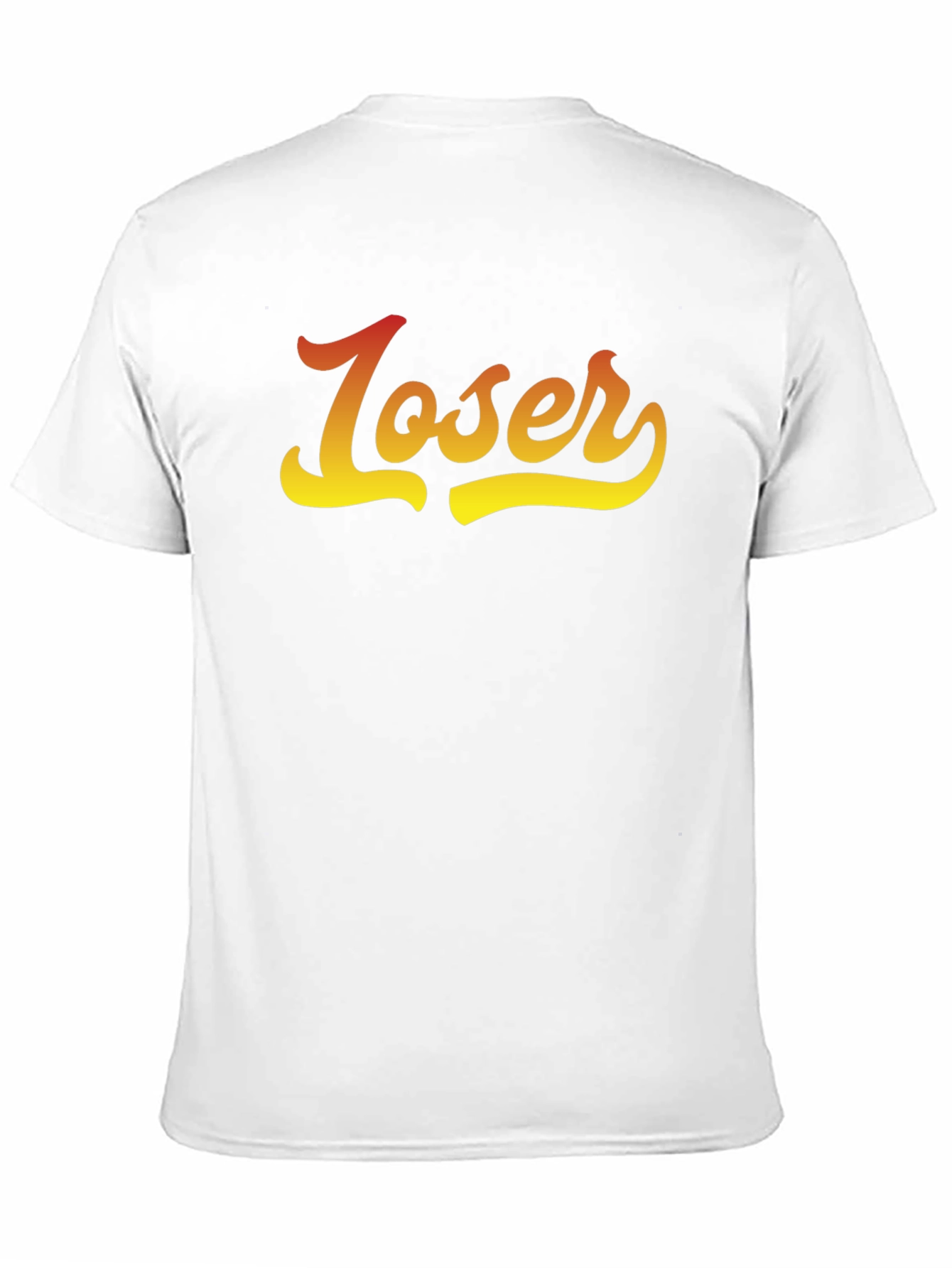 Loser Gradient Graphic Tee - Casual Comfort Fit
