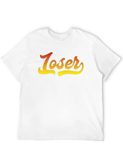 Loser Gradient Graphic Tee - Casual Comfort Fit