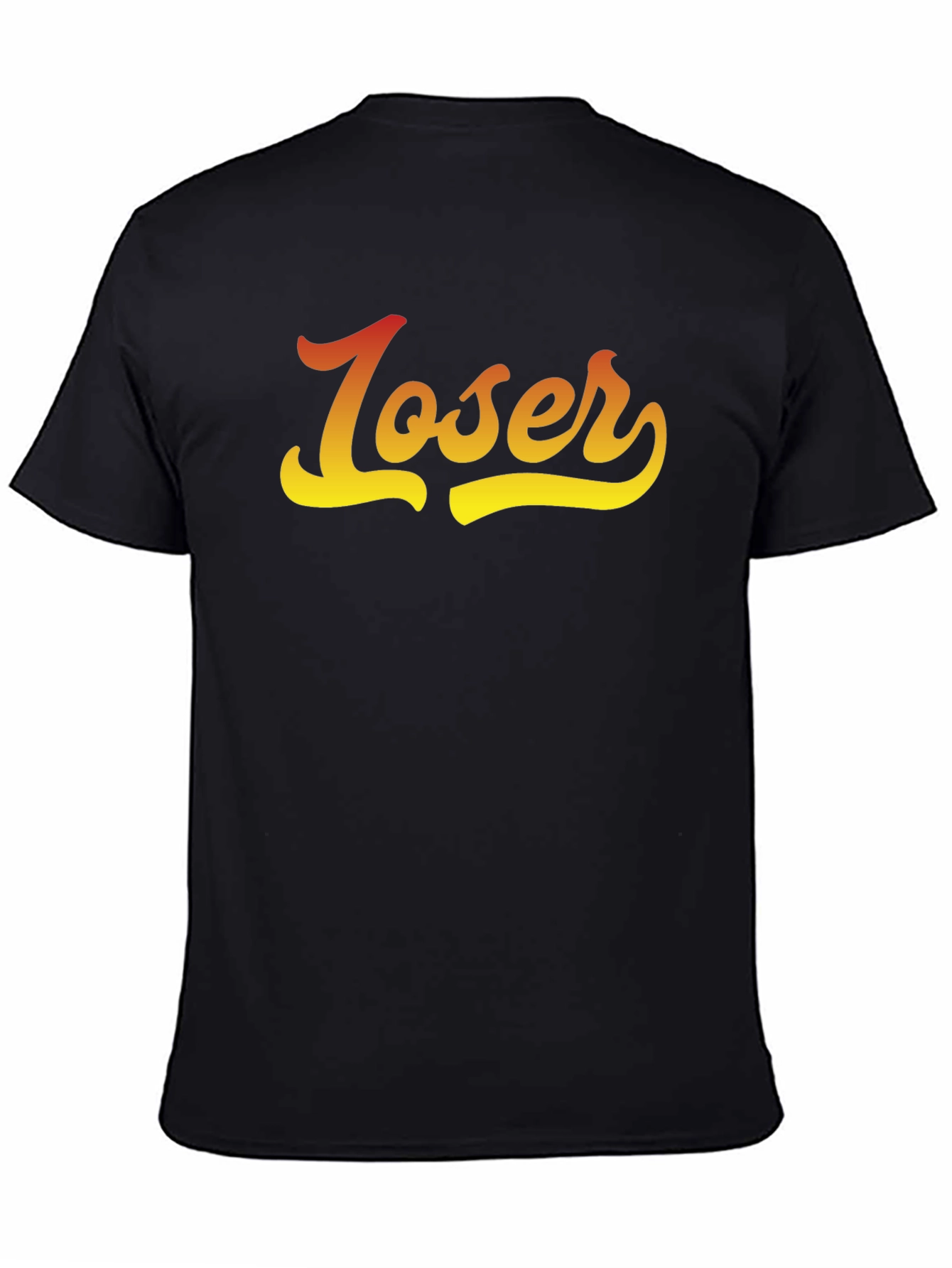 Loser Gradient Graphic Tee - Casual Comfort Fit