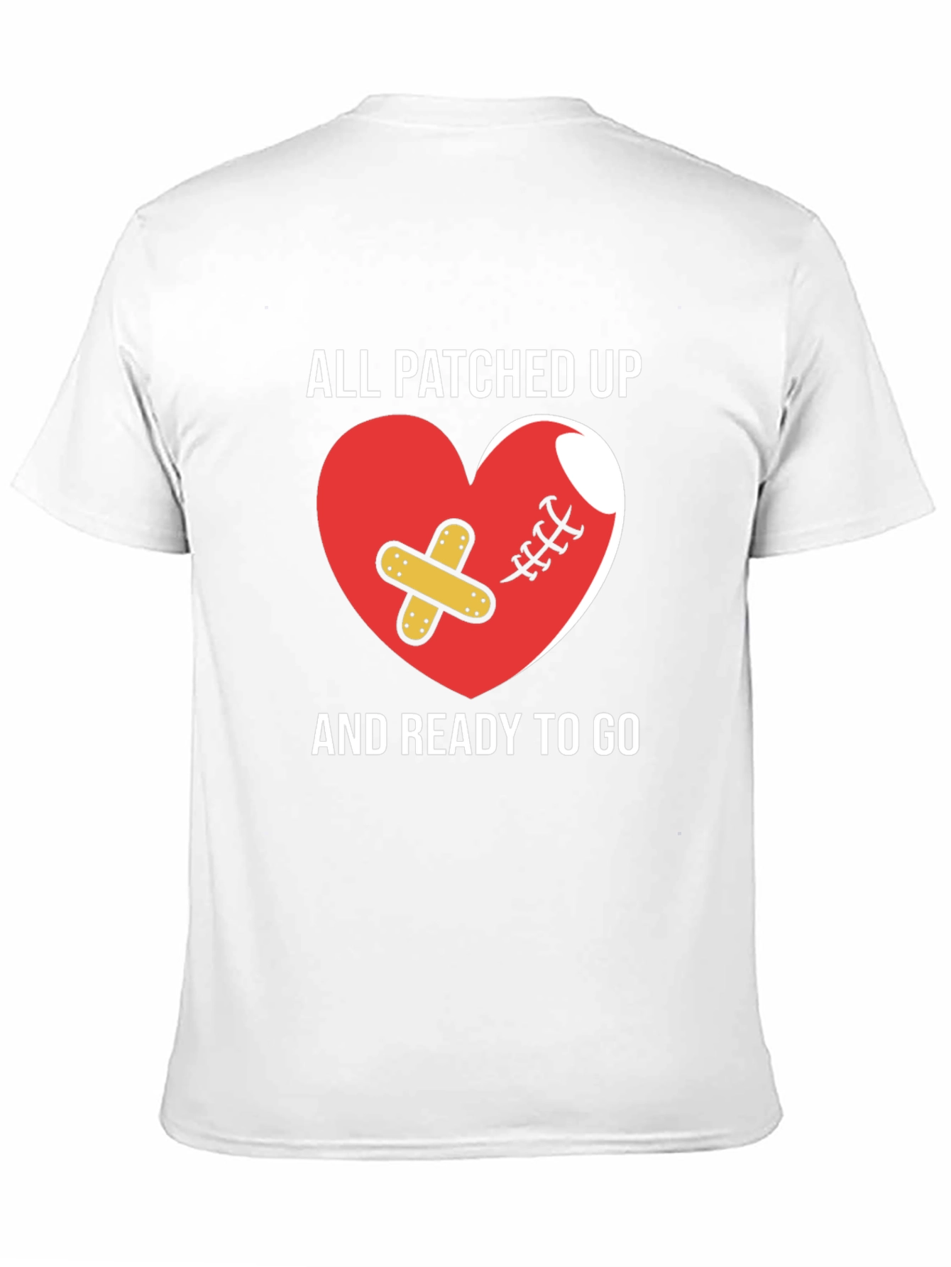 All Patched Up Heart Graphic Tee