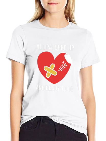 All Patched Up Heart Graphic Tee