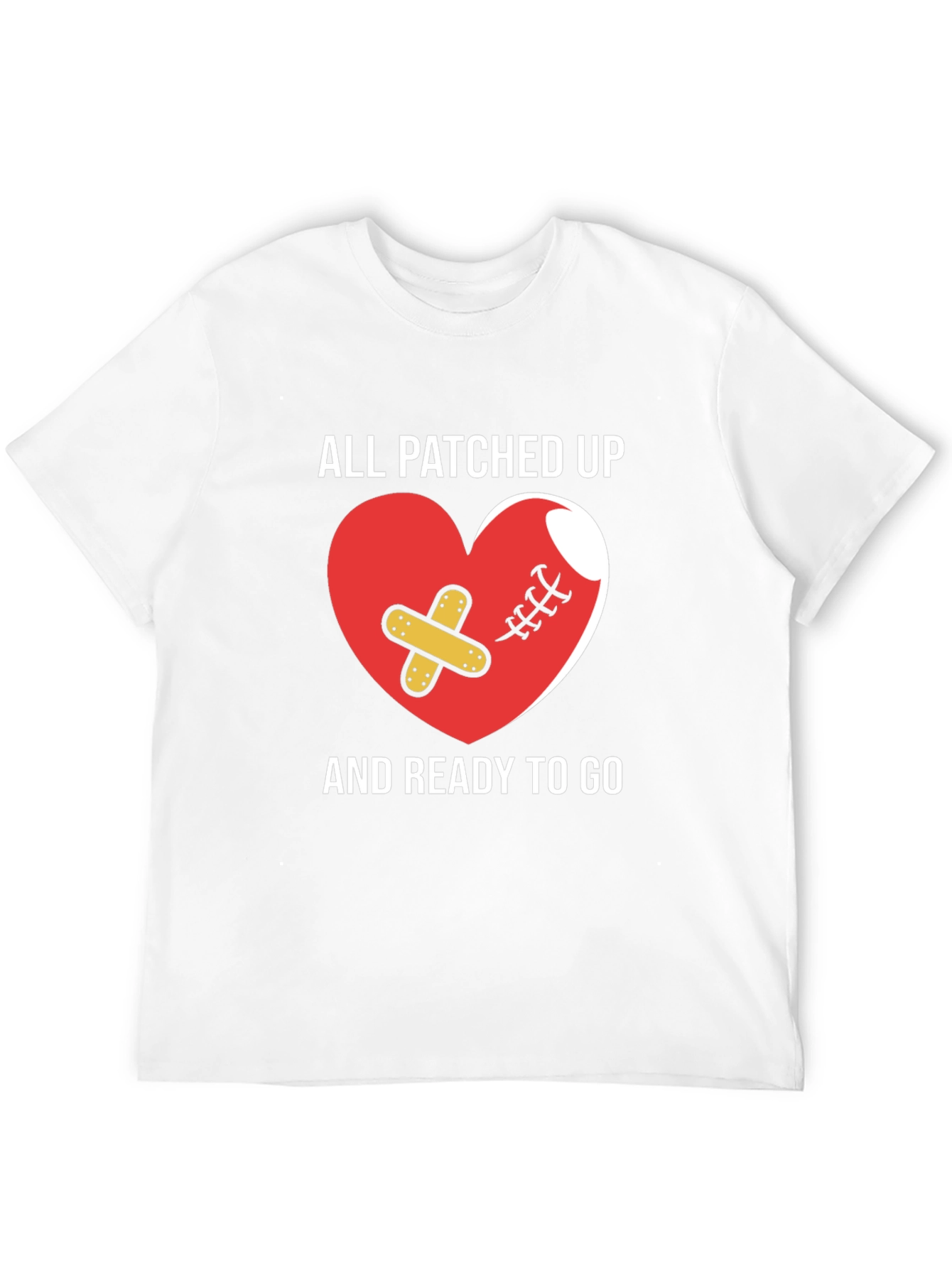 All Patched Up Heart Graphic Tee