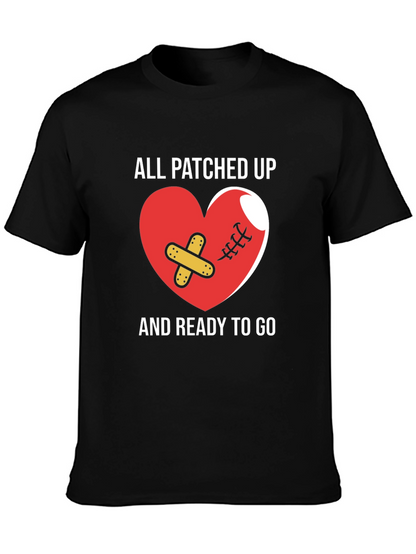 All Patched Up Heart Graphic Tee