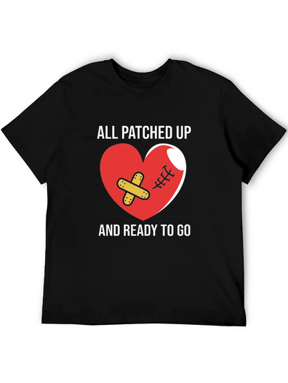 All Patched Up Heart Graphic Tee