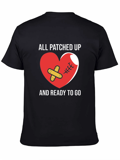 All Patched Up Heart Graphic Tee